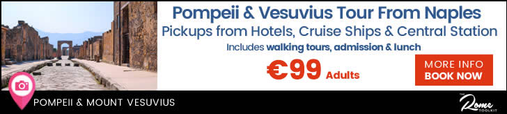 Day Tour From Naples To Pompeii & Mount Vesuvius