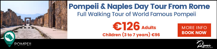 Pompeii Day Tour from Rome Tickets & Prices