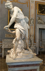 Bernini sculpture at Borghese Gallery, Rome
