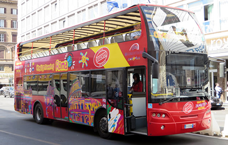 City Sightseeing bus, Rome