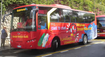 Sorrento local buses to Amalfi, Positano and Peninsular