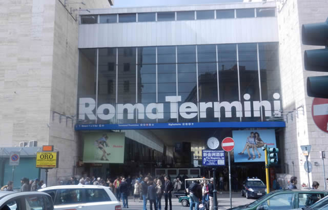 Estación Termini en Roma