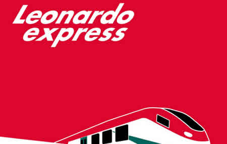 leonardo express train rome