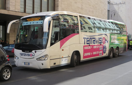 Rome Fiumicino Airport bus to Rome City - what's best service?