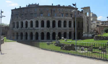 Portico of Ottavia archeolgical site Rome